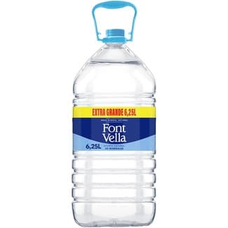 Agua mineral natural garrafa 6,25 l -