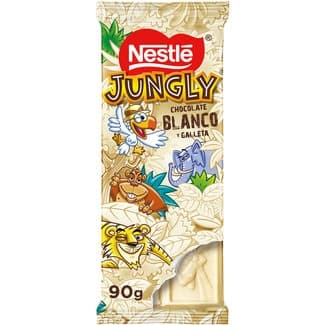 Chocolate blanco con galleta tableta 90 g -