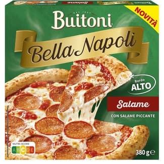 Pizza Salame con salami picante estuche 380 g -