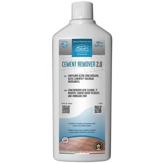 Limpiador ácido concentrado quita cemento y suciedad inorgánica Cement Remover 2.0 botella 1 l -