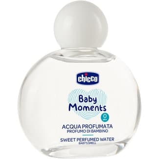 Agua de colonia infantil Baby Moments sin alcohol frasco 100 ml -