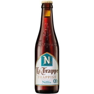 Cerveza 0,0% sin alcohol Trapist Nillis botella 33 cl -