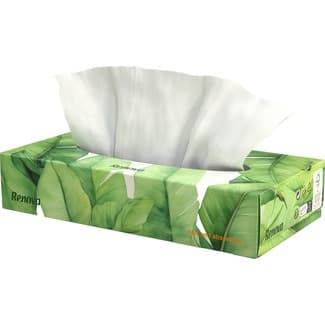 Pañuelos faciales blancos caja 80 unidades -
