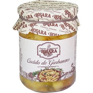 Cocido de garbanzos frasco 400 g -