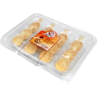 Mini cucharas bandeja 12 unidades -