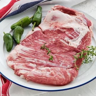 Secreto de cerdo ibérico