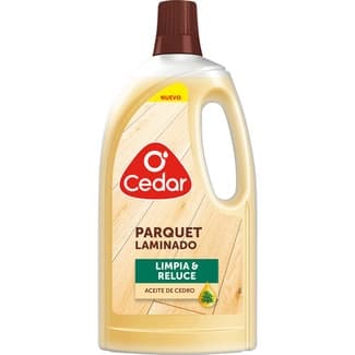 Limpiador parquet laminado de aceite de cedro botella 1 l -
