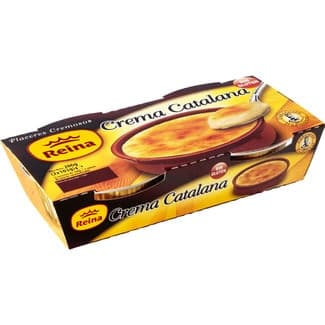 Crema catalana sin gluten pack 2 unidades 103 g -