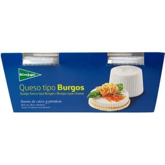 Queso fresco natural pack 2 x 250 g envase 500 g -