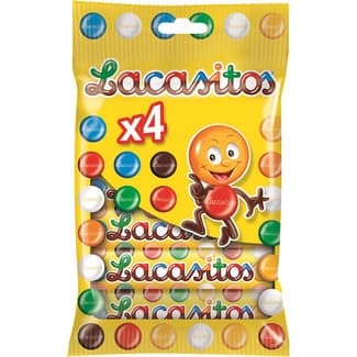 Grageas de chocolate pack 4 envase 20 g -