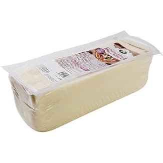 Mozzarella danesa de vaca elaborada con leche pasteurizada en barra -