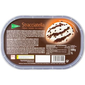 Helado de stracciatella sin gluten tarrina 1 l -