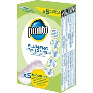 Plumero atrapapolvo caja 5 recambio -