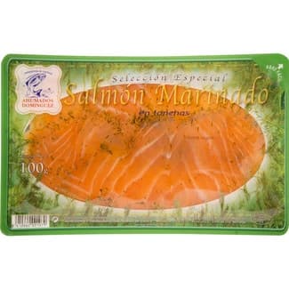 Salmón marinado en lonchas envase 100 g -