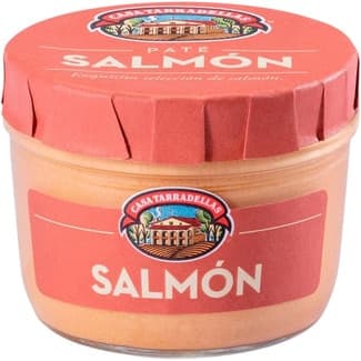 Paté de salmón frasco 125 g neto escurrido -