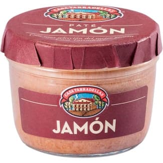 Paté de jamón frasco 125 g -