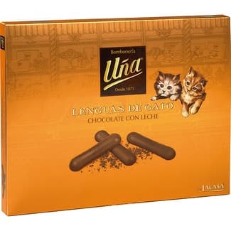 Lenguas de gato de chocolate estuche 210 g -