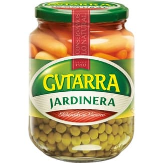 Menestra jardinera de verduras frasco 425 g neto escurrido -