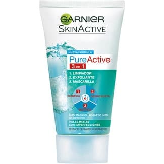 Skin Active Pure Active limpiador integral 3 en 1 gel tubo 150 ml -