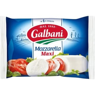 Mozzarella italiana maxi de vaca bolsa 250 g -