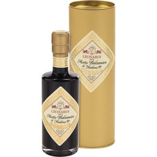 Aceto balsámico de Módena IGP Serie 12 Capsula Oro frasco 250 ml -