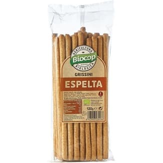 Grissini ecológico de espelta envase 120 g -