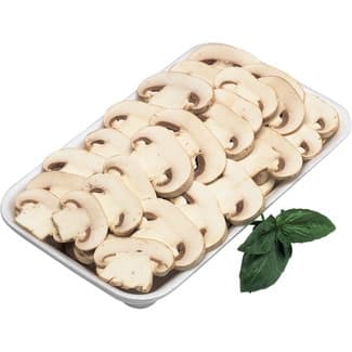 Champiñón blanco laminado a mano bandeja 250 g