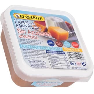 Dulce de membrillo sin azúcares añadidos tarrina 400 g -