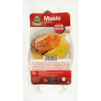 Muslo de pato en confit envase 250 g -