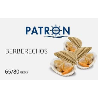 Berberechos al natural 65-80 piezas lata 63 g neto escurrido -