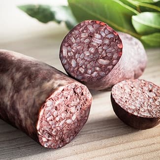 Morcilla de arroz (peso aproximado de la unidad 125 g)