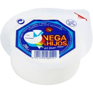 Queso fresco mezcla envase 250 g -
