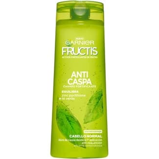 Champú fortificante Anticaspa con zinc pyrithione y té verde frasco 360 ml para cabello normal -