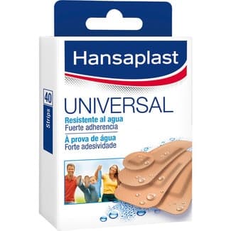 Apósito universal resistente al agua adhesión fuerte caja 40 unidades -