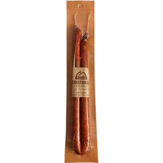 Chistorra picante 100% natural para cocinar sin gluten sin lactosa envase 200 g -