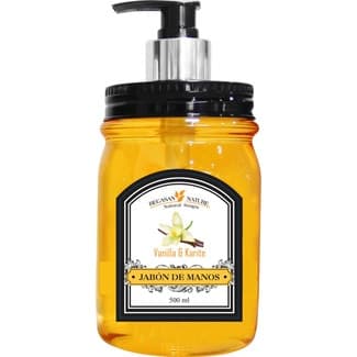 Jabón líquido de manos Vainilla & Karité dosificador 500 ml -