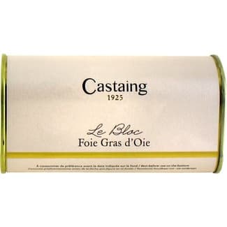 Foie gras de oca en bloc lata 200 g -