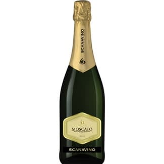 Vino blanco moscato espumante de Italia botella 75 cl -