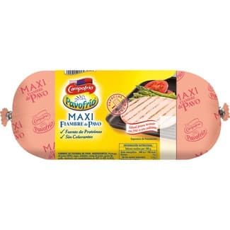 Pavofrío fiambre de pavo maxi mini especial plancha sin gluten pieza 1 kg -