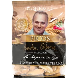 Selección Gourmet picos de pan de elaboración artesana 100% natural bolsa 140 g con aceite de oliva virgen extra -