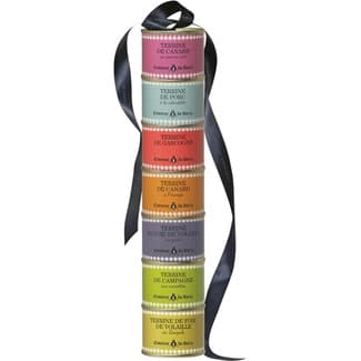 Paté surtido variado La Baguette 7 latas estuche 490 g -