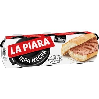 Tapa Negra paté de hígado de cerdo pack 3 lata 75 g -