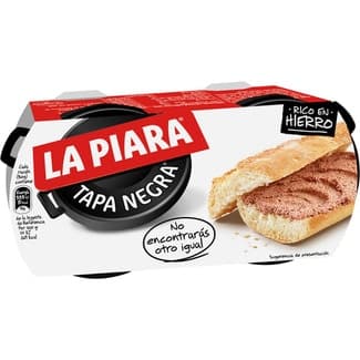 Tapa Negra paté de hígado de cerdo pack 2 lata 115 g -