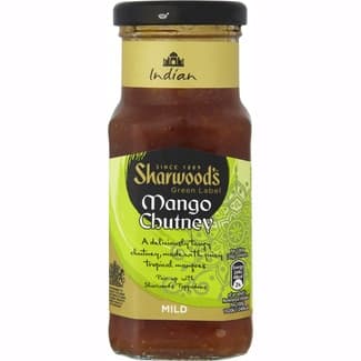 Salsa oriental agridulce Chutney con mango frasco 227 g -