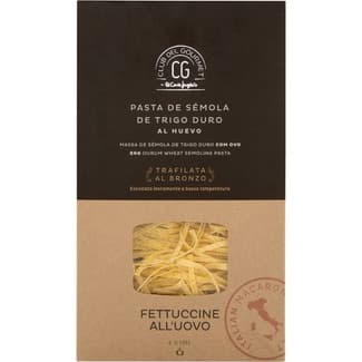 Fettuccine pasta de sémola de trigo duro al huevo paquete 250 g -