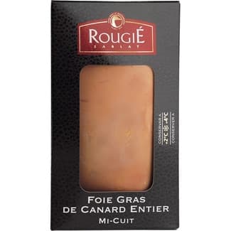 Foie gras de pato entero mi cuit envase 300 g -