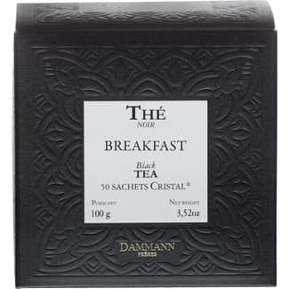 Té negro Berakfast mezcla de Ceilan e India 50 sobres estuche 100 g -