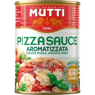 Salsa para pizza aromatizada lata 400 g -