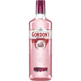 Pink premium ginebra inglesa elaborada con grosellas y frambuesas naturales botella 70 cl -