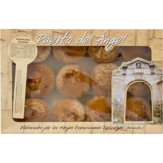 Magdalenas de huevo dulces de convento artesanos envase 12 unidades -